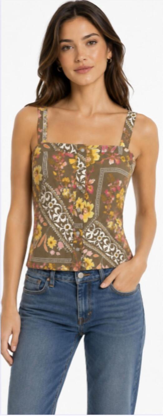 NEW DREW devan tank in beige